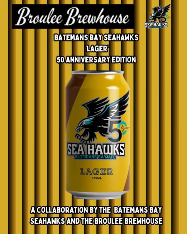 Seahawks 50th Anniversary Lager Now Available